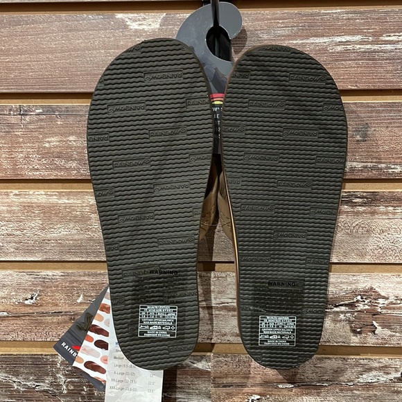 Rainbow Dark Brown Single Layer Sandal - Picture 2 of 2